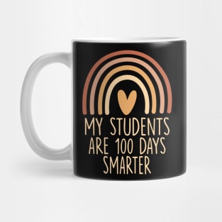 My Students Are 100 Days Smarter 100th Day Of School Teacher Mug
